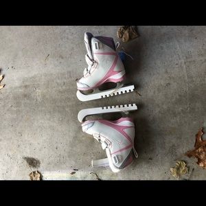 Little girls ice skates!